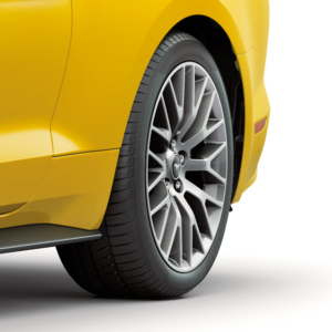 Platišče iz lahke zlitine 19" z 10 kraki, srebrn, zadaj